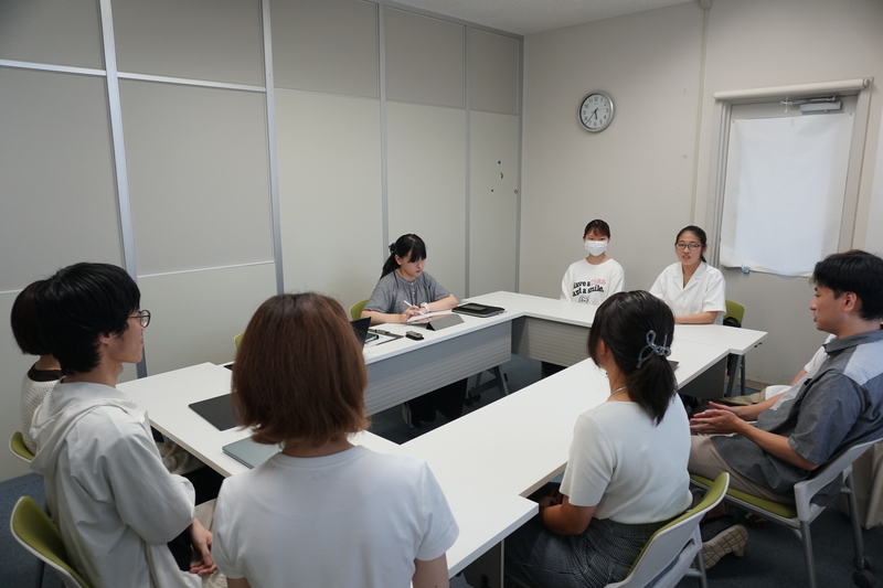 取材の様子