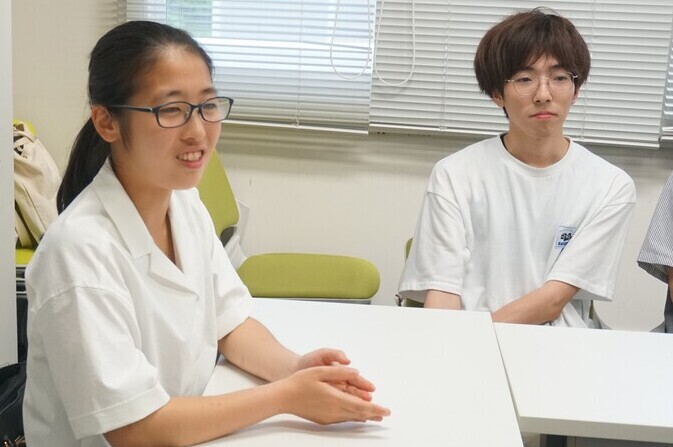 取材を受ける「ココシェア」