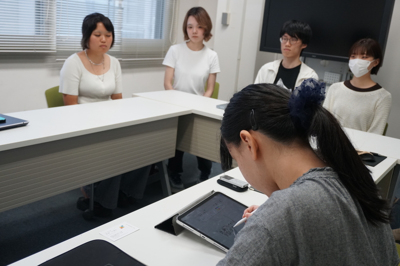 取材の様子