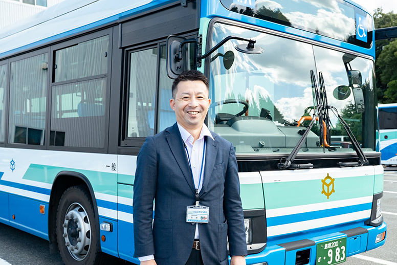 松江市交通局 運輸課 安部 耕太郎 さん